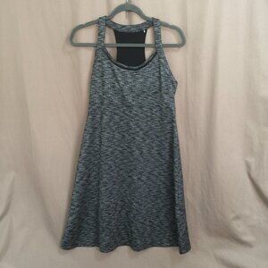 MPG Athletic Dress Performance Built in Bra Gray Stretch Size Medium